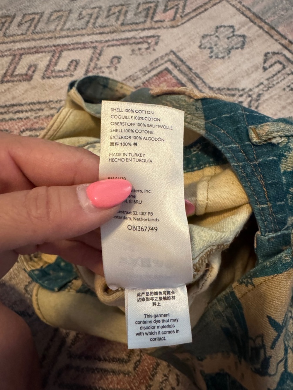 We The Free People Lo Fidelity Patchwork Denim Short Overalls Women's Small Rare - Picture 5 of 7